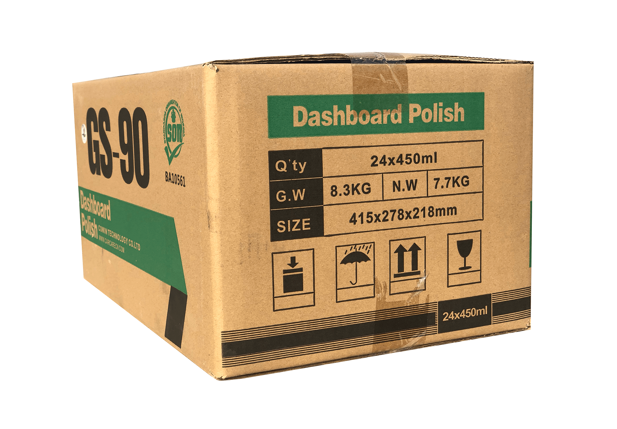 GS-90 Dashboard Polish Package Carton
